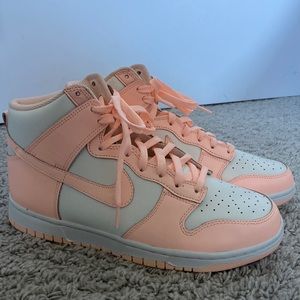 Nike High Dunk Crimson and Cream Women’s 10 Men’s 8.5